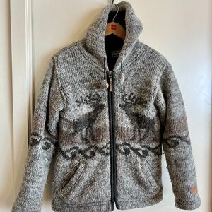 Kyber Outerwear Wool Zip-Up Sweater/Jacket